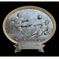 Soccer, Male Oval Legend Plates - 8"